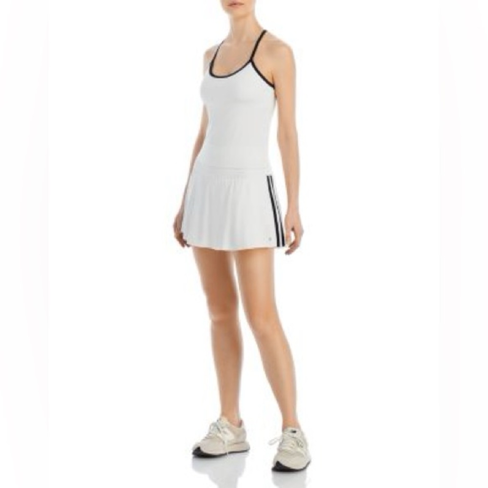 SPLITS59 Airweight tank in white/indigo, size XS